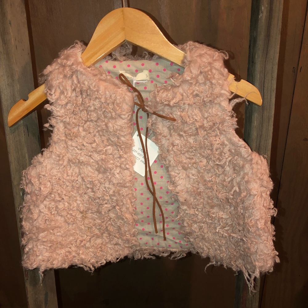 Anais & I Fuzzy Vest